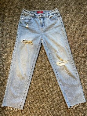 GUESS Light Blue Distressed Boyfriend Jeans